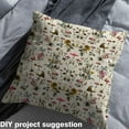 thumbnail image 2 of jejeloiu Colorful Mushroom Fabric by the Yard 2 Yards,Rustic Flower Floral Room Decor Fabric by the Yard,Retro Daisy Fabric for Sewing For Girl Child,Microfiber Bedroom Decor, 2 of 6
