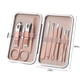 thumbnail image 2 of Fiudx Kit de Manicura, Set de Aseo de Acero Inoxidable En Oro Rosa, Kit de Belleza Portátil 18 En 1, Cuidado de Uñas, Mantenimiento de Pies, Exfoliación Facial, Uso En Salón de Viaje, Opción de Regal, 2 of 6