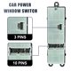 thumbnail image 5 of Master Front Left Driver Side Power Window Switch 25401-EH100 Replacement for Infiniti M35 M45 2006-2007, 5 of 7