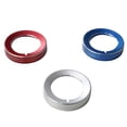 thumbnail image 4 of Center Console Audio Headlight Knob Decorative Ring Interior Knob Ring Auto Accessories For 15-20 B, 4 of 5