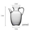 thumbnail image 2 of Tetera de Cristal de Imitación Portátil, Elegante, Duradera, Transparente, Jarra de Mano, Tetera, Botella de Agua para Té Perfumado Al Aire Libre, Lec BLESIY Tetera, 2 of 2