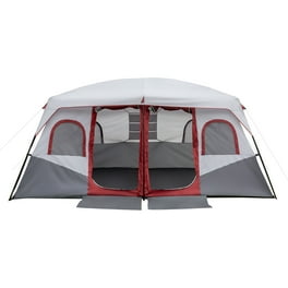 Ozark Trail 14 Person 4 Room Base Camp Tent with 4 Separate Entrances Walmart