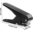 thumbnail image 5 of Elliptical Punch, Badge Hole Punch For Id Card, Pvc Slot And Paper, Heavy-duty Hole Punch For Pro Use, 5 of 5