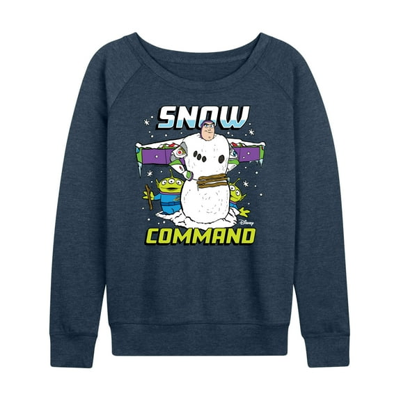 Toy Story - Snow Command - Women's Lightweight French Terry Long Sleeve Shirt
