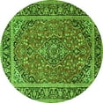 thumbnail image 1 of Ahgly Company Indoor Round Persian Green Traditional Area Rugs, 6' Round, 1 of 1