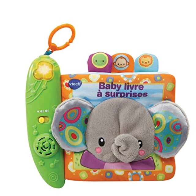 vtech peek & play baby book toy