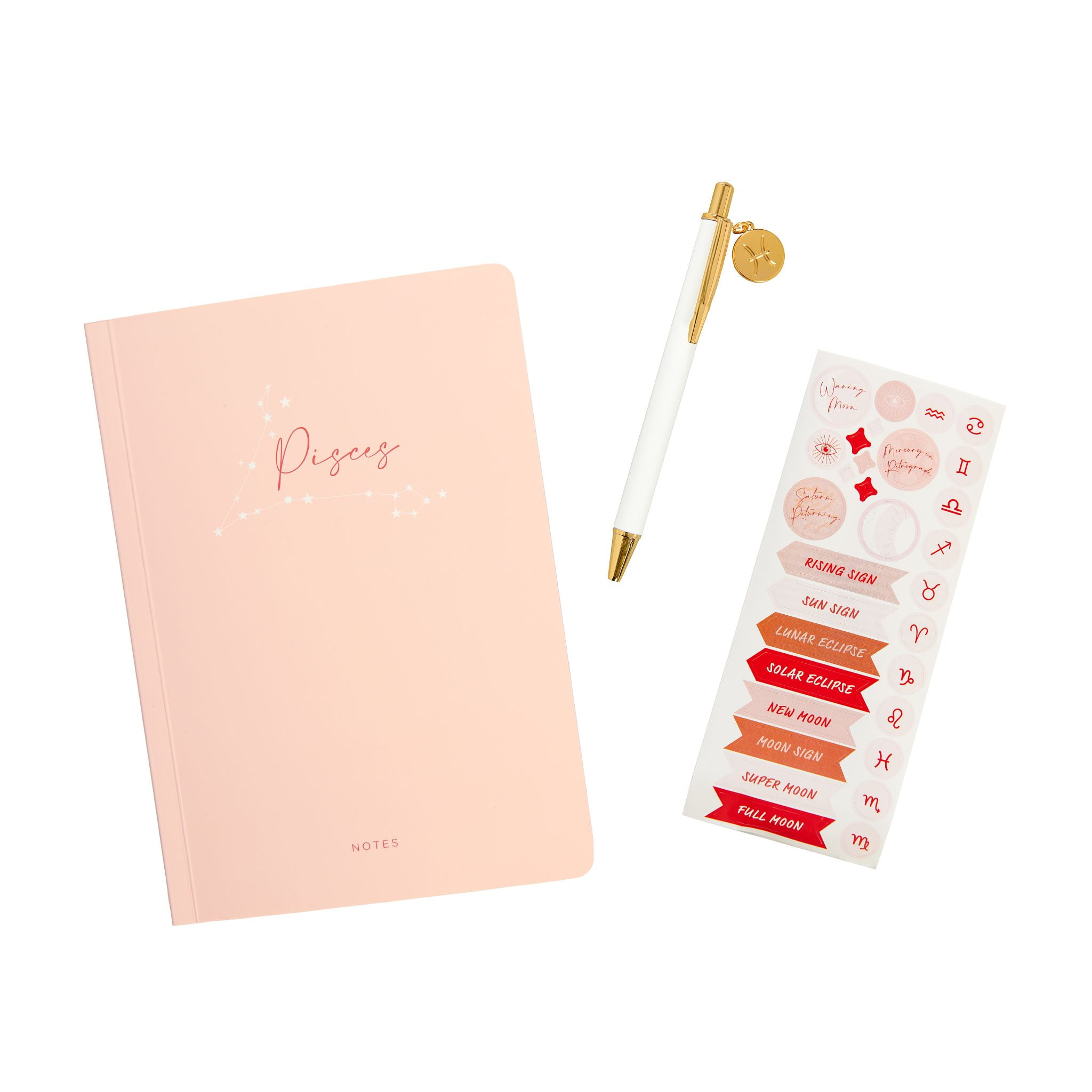 Gartner Studios Pisces Astrology Casebound Flex Journal Set, 5.75x8.125, 96 Sheets