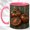 Pink, variant on Rustic Tomato Coffee Mug, Vintage Veggie Mug, Ceramic 11 oz