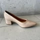 thumbnail image 5 of Zapatilla cerrada Vizzano 1220315 tacón bajo Charol beige 24.5, 5 of 8