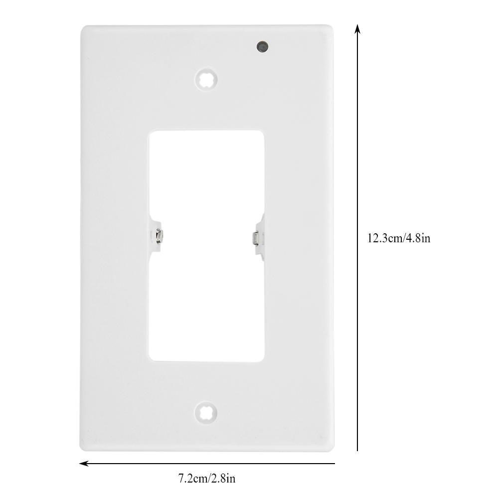 LYUMO Wall Outlet Cover with Light, Wall Socket Plate,Wall Outlet Cover
