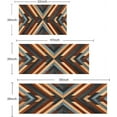 thumbnail image 2 of Farmhouse Kitchen Rug Sets 3 Piece, Dark Brown Non Slip Kitchen Rugs and Mats Set,Boho Geometric Rugs for Floor Washable Kitchen Floor Rugs for Hallway Laundry Room 20x32+20x47+20x59 Inch, 2 of 5
