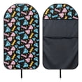 thumbnail image 6 of XYZCANDO Dragonfly & Diamond Print Car Seat Towel Cover - Waterproof Sweatproof Protector | Universal Fit for Cars, SUVs, Trucks | Moisture-Wicking Microfiber, 6 of 7