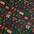 thumbnail image 4 of Assorted Gift Wrap - Christmas Kraft Wrapping Paper - Kids Kraft Christmas Set - 8 Rolls, 4 of 7
