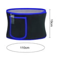 thumbnail image 6 of sunsanly Waist Trimmer Belt with Phone Pocket Breathable Stretch Tummy Control Slimming Belly Stomach Wrap Sweat Band Waistband Workout Fitness Equipment, 6 of 7