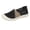 Black, variant on AUDeals Women's Knit Sneakers, Y2K Style Platform Walking Shoes with Breathable Comfort for Casual Everyday Wear (Coffee, 7)