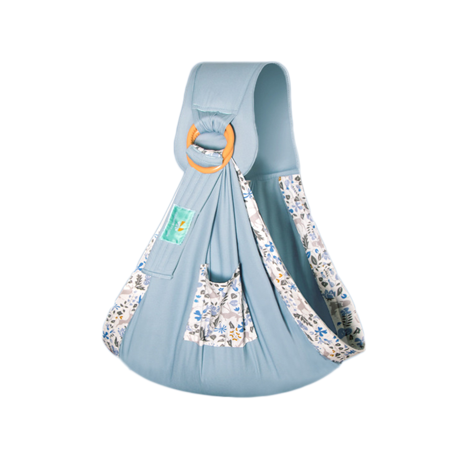 Realyc Baby Wrap Sling Dual Use Infant Nursing Cover Breathable Fabric