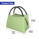 thumbnail image 2 of Fotbe Green Gingham Bolsa Térmica Portátil con Estampado, Bolsa de Entrega de Alimentos Aislada, Bolsa Reutilizable de Gran Capacidad para Comidas y Supermercado, 2 of 6