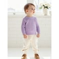 thumbnail image 6 of Rovasas Baby Knit Sweaters Long Sleeve Round Neck Solid Color Pullovers, 6 of 9