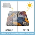 thumbnail image 3 of Palm Leaf Inspired Tatami Mat Seat Pad - Fluffy & Resilient Floor Cushion for Beach Vacation Vibes, 3 of 4