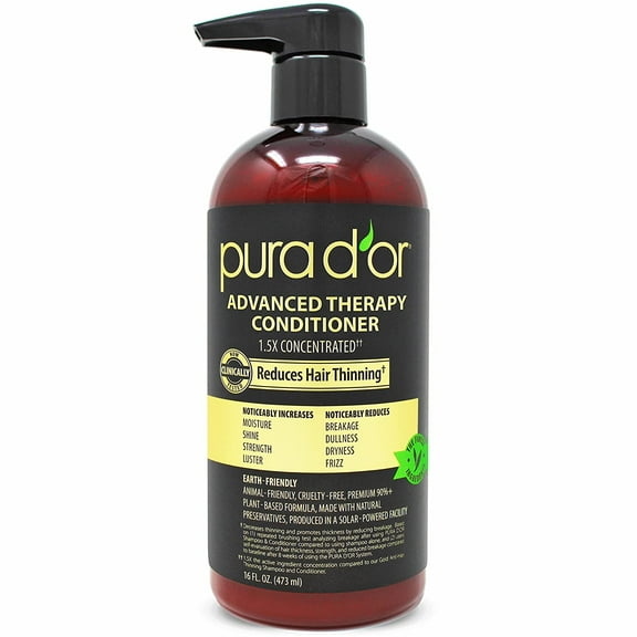 PURA D'OR Advanced Therapy Biotin Conditioner 16 Fl Oz