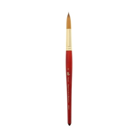 UPC: 0757063405234 | Princeton Brush Heritage Synthetic Sable Watercolor & Acrylic Brush  Round  24