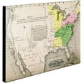 thumbnail image 2 of Trademark Art 'Map of the United States in 1803' Canvas Art, 2 of 2