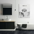 thumbnail image 3 of Stupell Industries Poop Deck Bathroom Dog Animals & Insects Painting Gallery Wrapped Canvas Art Print Wall Art, 36 x 48, 3 of 8