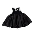 thumbnail image 3 of Toddler Girls Summer Dresses Short Sleeve With Round Neck Letter Print Girls Beach Dress Size 2-3T, 3 of 7