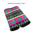 thumbnail image 7 of Large Mouse Pad, Retro Tribal Native Style Green Non-Slip Waterproof Rubber Keyboard Office Desk Pads Mousepad, 29.5 x 15.8 inches 3mm Thick, 7 of 7