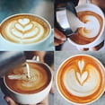 thumbnail image 5 of 1 tanque de extracción con pico puntiagudo de acero inoxidable para café en crema, tazas medidoras graduadas en el interior y el exterior, 5 of 5