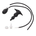 thumbnail image 1 of Ducha anal inflable de silicona para principiantes, solución de limpieza fácil y segura, kit de pera de enema suave y flexible de diseño unisex, 1 of 8