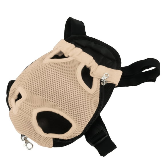 Mochila Pechera Para Mascotas Transpirable, Correa De Hombro Ajustable Y Correa Pechera Para Seguridad, Diseño Con Patas Y Al Exterior, Ligero Y Portátil Bolso Transportador De