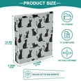 thumbnail image 3 of Three Ring Binder Cats in Different Poses 1.5 Inch Round Binder D-Rings for Office Supplies and More, 3 of 10