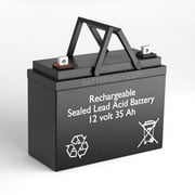 BatteryGuy Impact Instrumentation Vac-Pac Portable Aspirator replacement 12V 35Ah battery - BatteryGuy brand equivalent