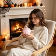 thumbnail image 4 of Pumpkin Ceramic Coffee Mug with Lid 14oz Microwave Safe Halloween Autumn Fall Novelty Cup for Women Family Home Decor, 4 of 4