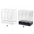 thumbnail image 3 of braveheart Transparent Acrylic Card Dispenser Storage Easy To Open And Close Features Transparent With Visible Interior transparent, 3 of 3