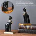 thumbnail image 5 of Joyería de gato egipcio, decoración de estatua de resina exótica de resina de diosa egipcia antigua, adecuada para el hogar, oficina, restaurante, hotel, automóvil, decoración de fiesta, regalo JAMW Sencillez, 5 of 5