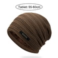 thumbnail image 5 of ievspot Fall Winter Unisex Piled Hat Baggy Knitted Elastic Good Elasticity Thermal Insulation Outdoor Daily Wear, 5 of 8