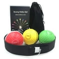 thumbnail image 2 of tooloflife Boxing Reaction Ball Boxing Reflex Ball Headband Improve Reaction Training Equipment at Home, 2 of 6