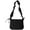 Black, variant on Kukuzhu Nylon Hobo Bag Women's Quilted Shoulder Crossbody Bag Fashion Purse Handbag Totes Lace Pleated Top Handle Bag