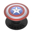 thumbnail image 1 of Empuñadura de teléfono PopSockets esmaltada con escudo de Capitán América, 1 of 7