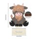 thumbnail image 4 of Cute Cow Figurine Wooden Ornament Gifts For Parties Office Desktop Centerpieces, 4 of 5