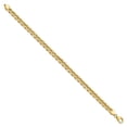 thumbnail image 3 of Diamond2Deal 14K Yellow Gold Polished Fancy Link Bracelet for Men 7.5", 3 of 7