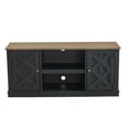 thumbnail image 5 of FESTIVO 54 in. Charcoal TV Stand Console Entertainment Center for TVs up to 60 in., 5 of 10