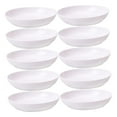 thumbnail image 4 of LEORX 10Pcs Set Paint Dish Tray for Calligraphy Practice in White Material, 4 of 7