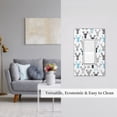 thumbnail image 5 of Fuzoiu Winter Art Blue and Black Moose Print Single Duplex Outlet Cover Plate, Light Switch Cover, for Receptacle Light Switch, Switch Cover Decorative Wallplate-Style U, 5 of 6