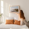 thumbnail image 2 of Salt Creek Beach 02 - Dana Point California Photography Oak Framed Wall Art Print 16 x 24 inches, 2 of 6