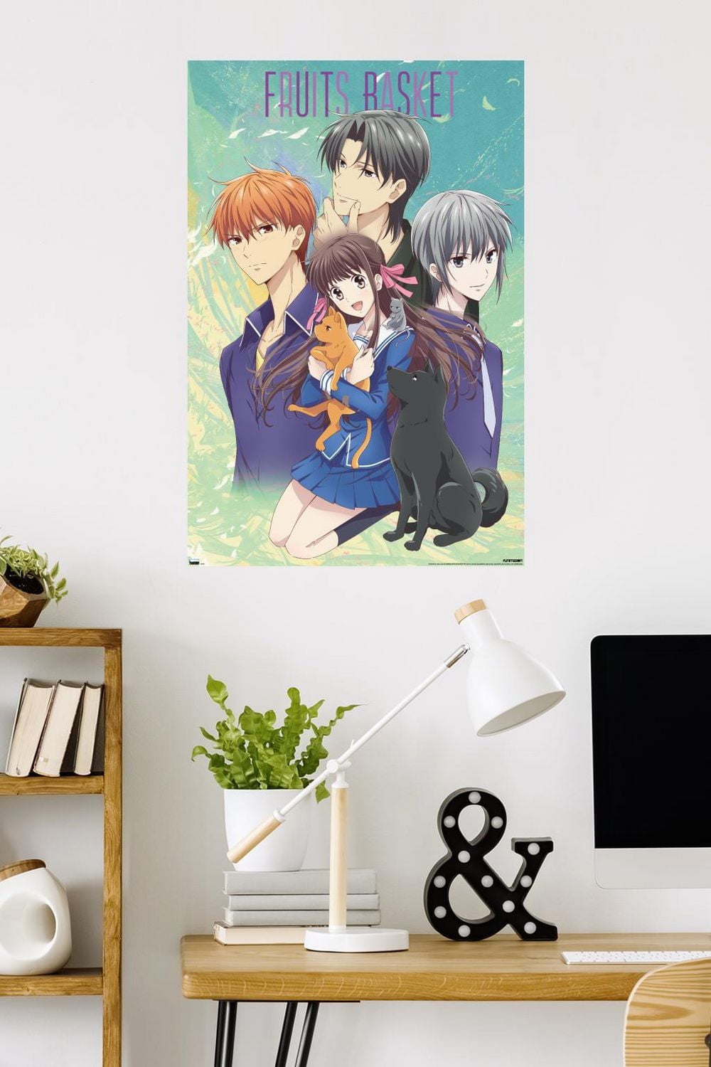 Fruits Basket - Art Work Wall Poster, 22.375" x 34"