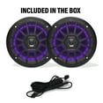 thumbnail image 6 of BOSS Audio Systems MRGB55B 5.25” Marine Speakers 150 Watts Pair MultiColor 2 Way, 6 of 13