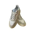thumbnail image 2 of Ad-id-as Men's Athletic Shoe Sneaker 9.5 White with Gray Lace Up Suede Toe Comfort, 2 of 6